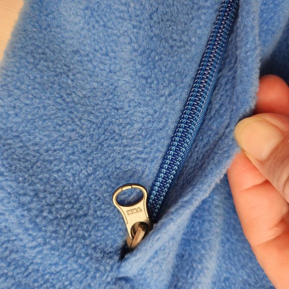 Columbia Fleece Jacket Blue/Navy Kids (M 10/12) - Picture 7 of 14